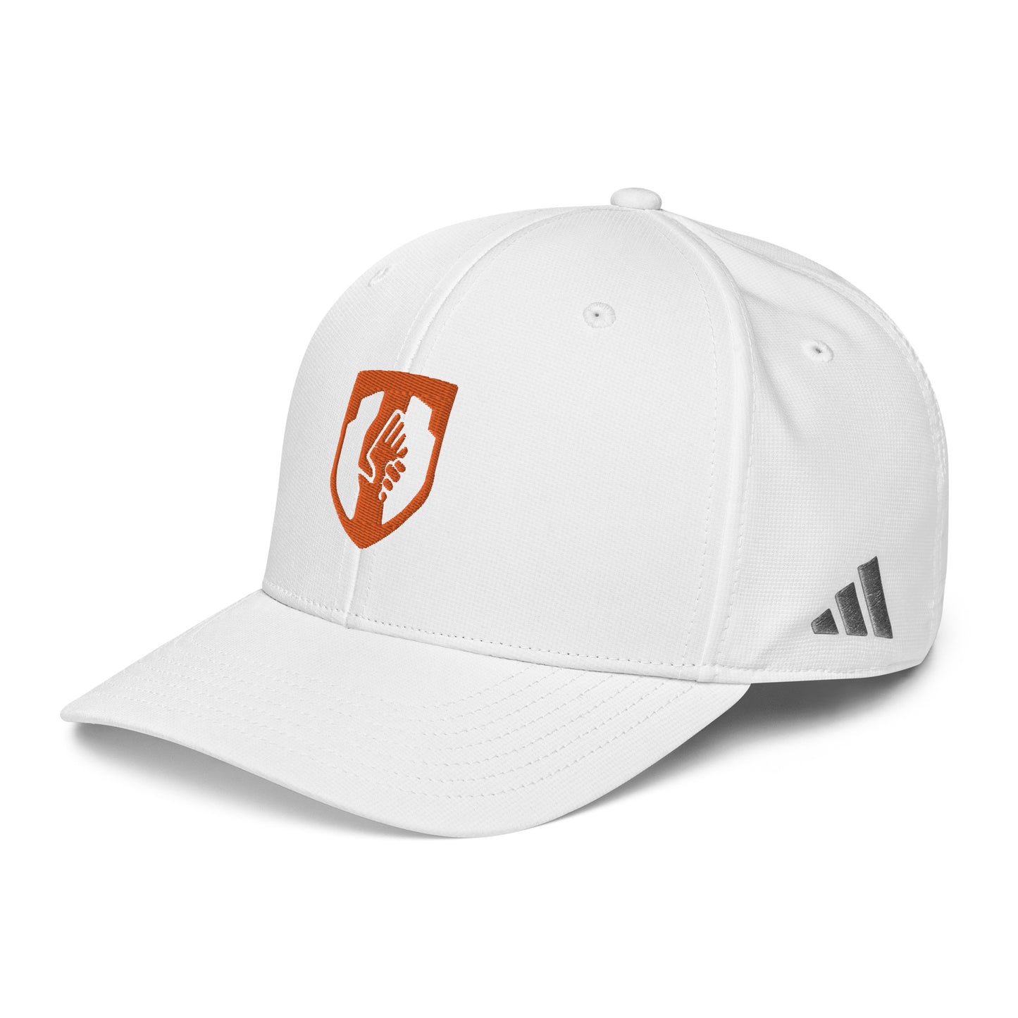 adidas performance cap (black text)