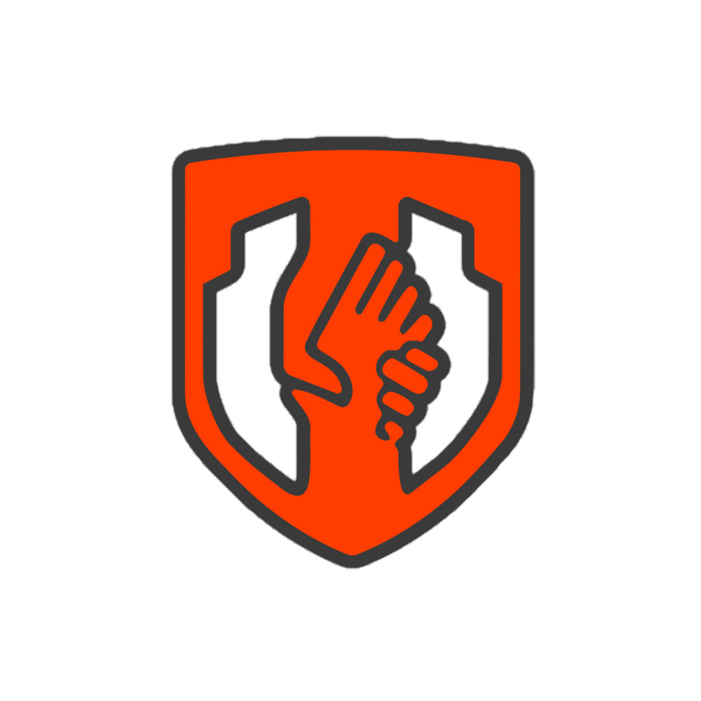 Bubble-free Shield sticker (dark barrier)
