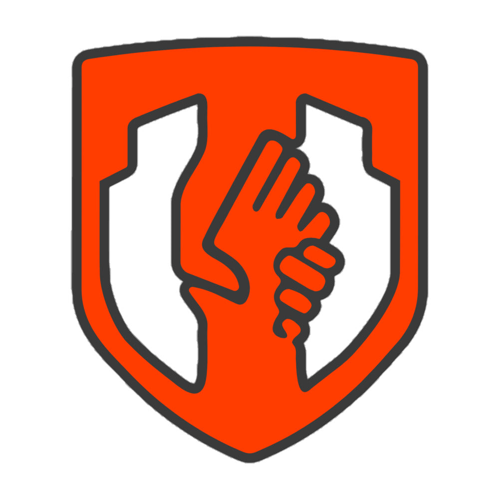 Bubble-free Shield sticker (dark barrier)