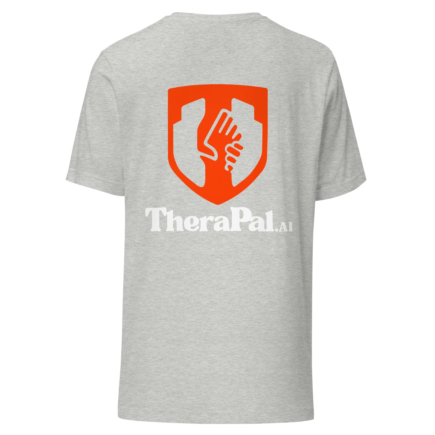 Unisex double-sided t-shirt (white text)