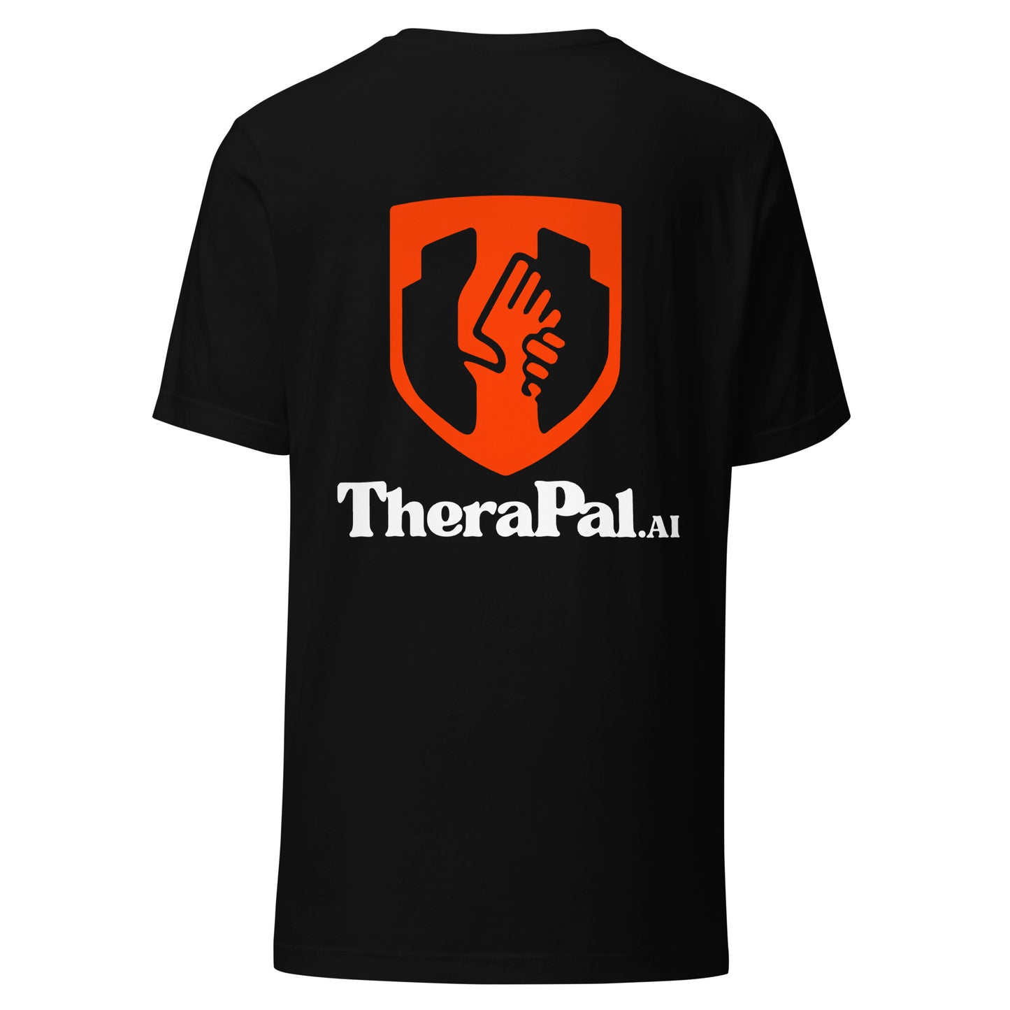 Unisex double-sided t-shirt (white text)