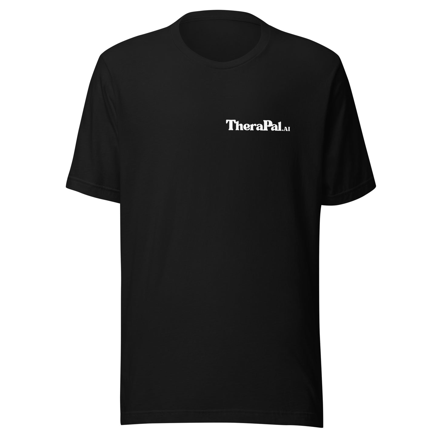 Unisex double-sided t-shirt (white text)
