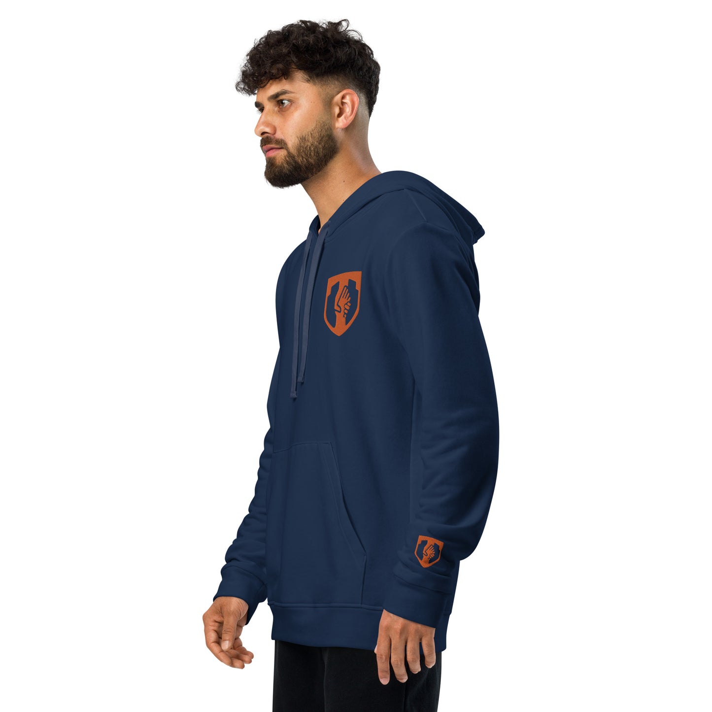 adidas fleece hoodie (no text)