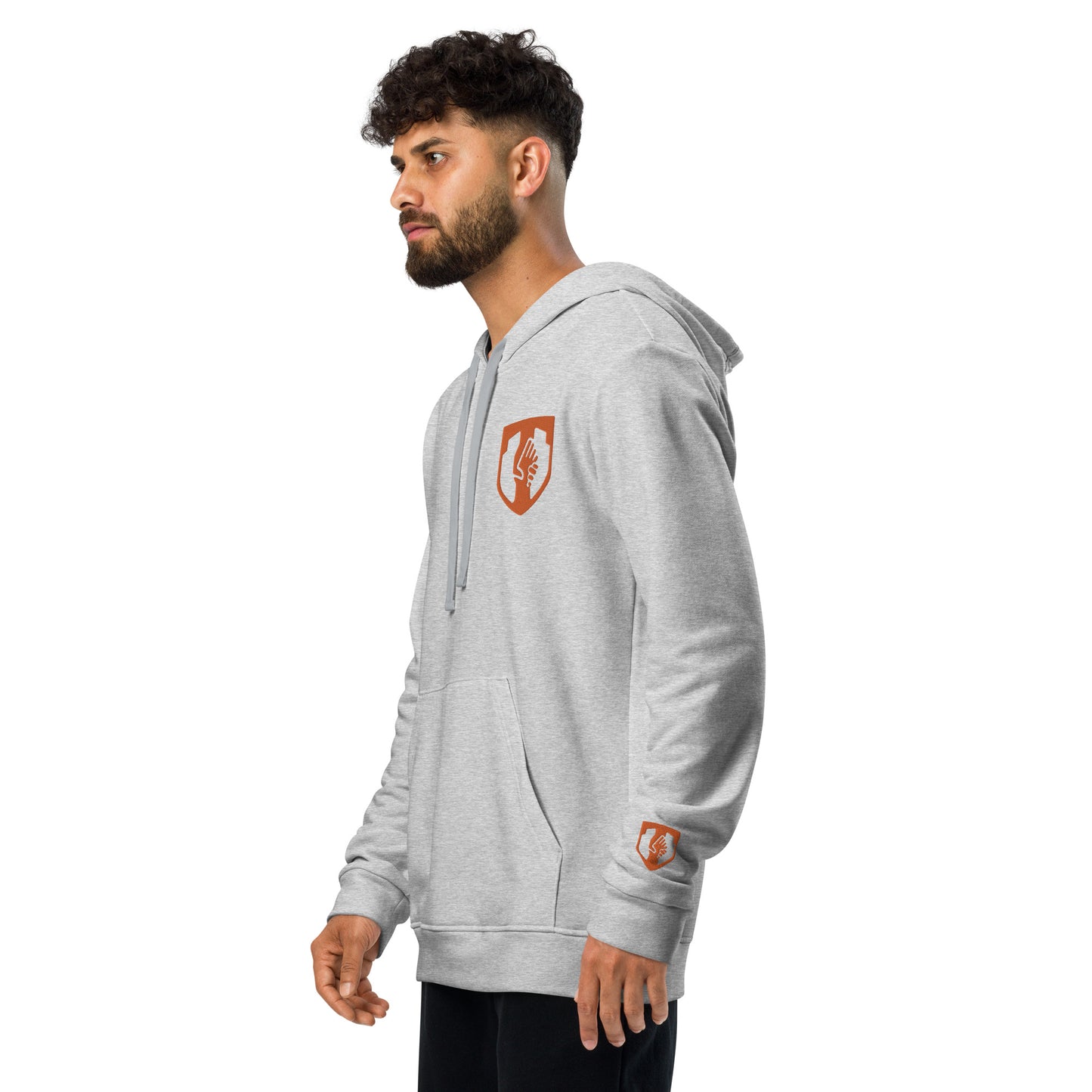 adidas fleece hoodie (no text)