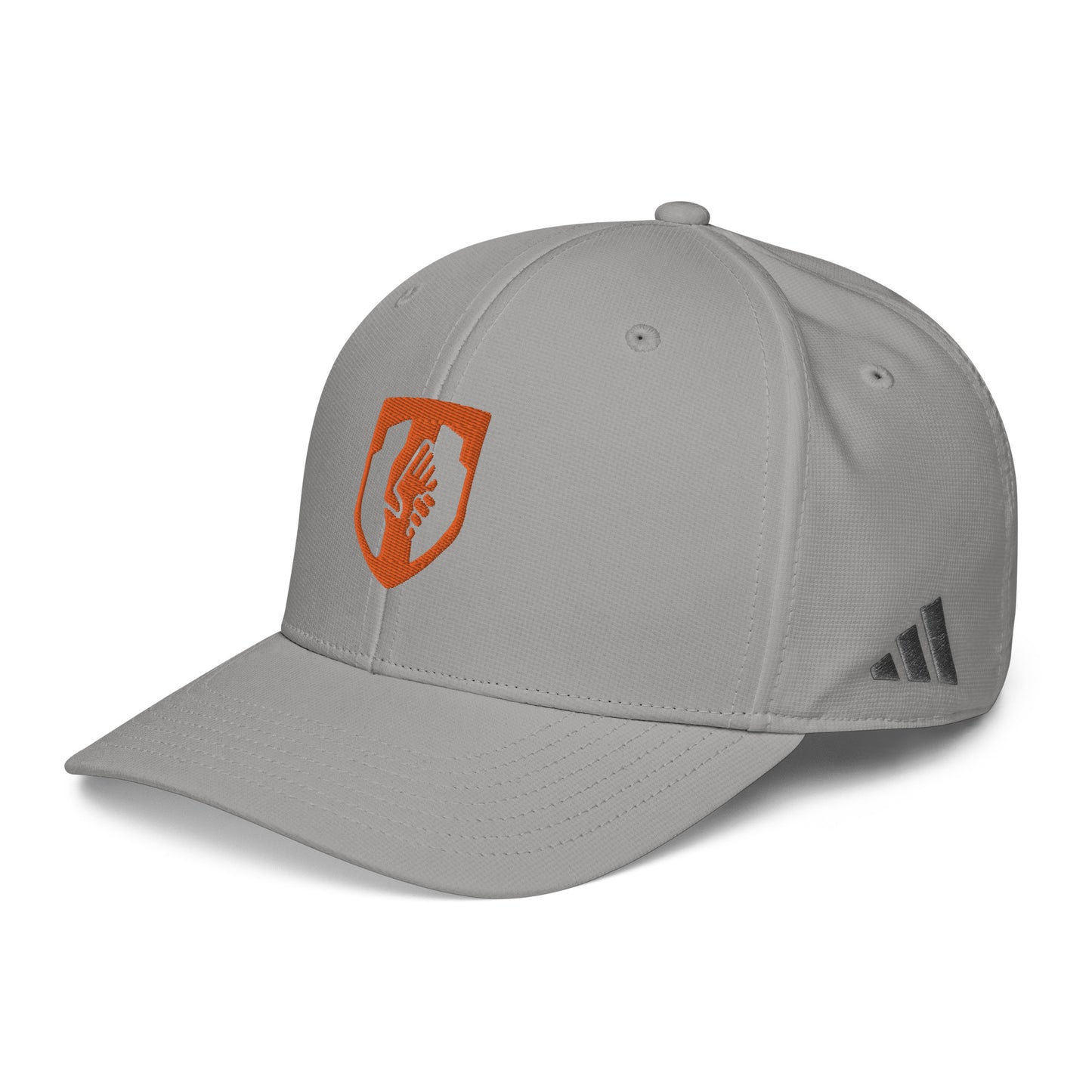 adidas performance cap (black text)