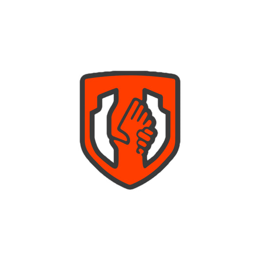 Bubble-free Shield sticker (dark barrier)