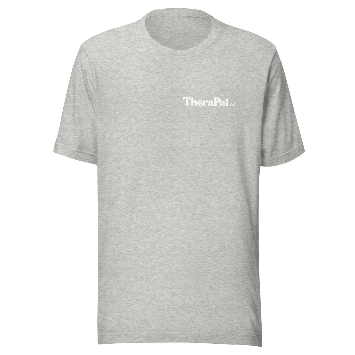 Unisex double-sided t-shirt (white text)